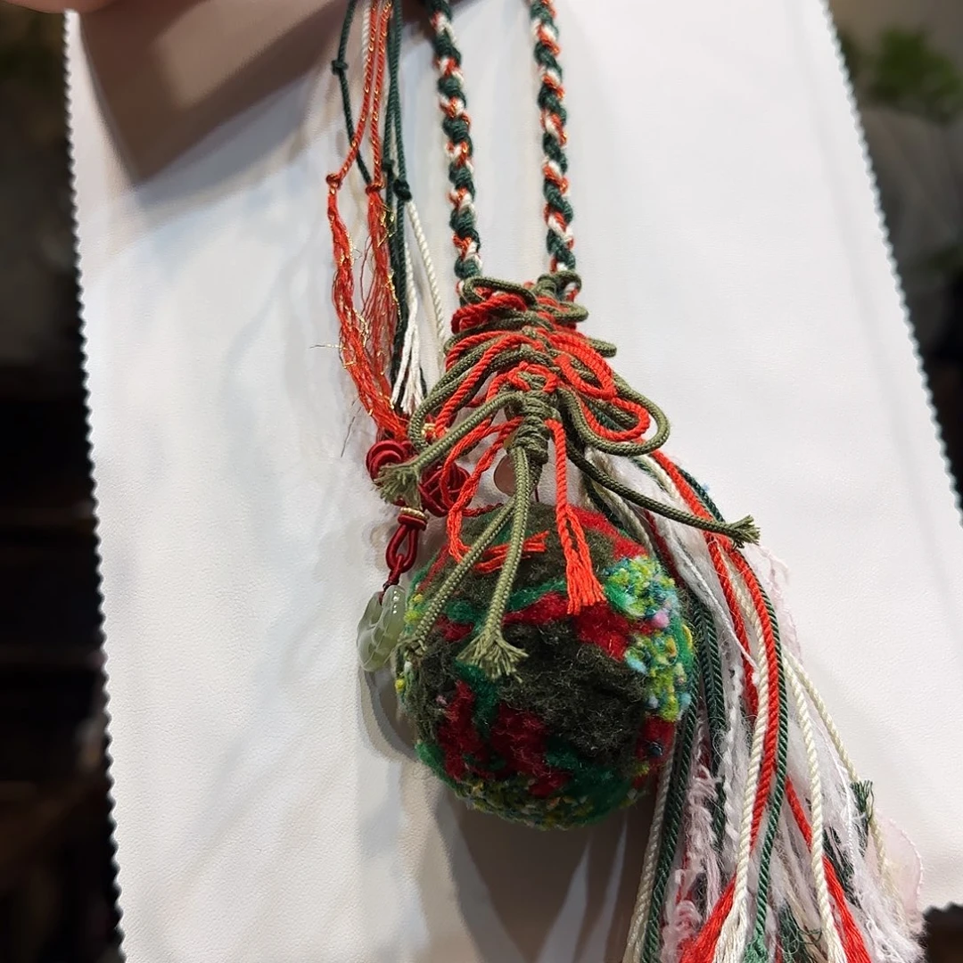 布艺非金属圣诞风挂件