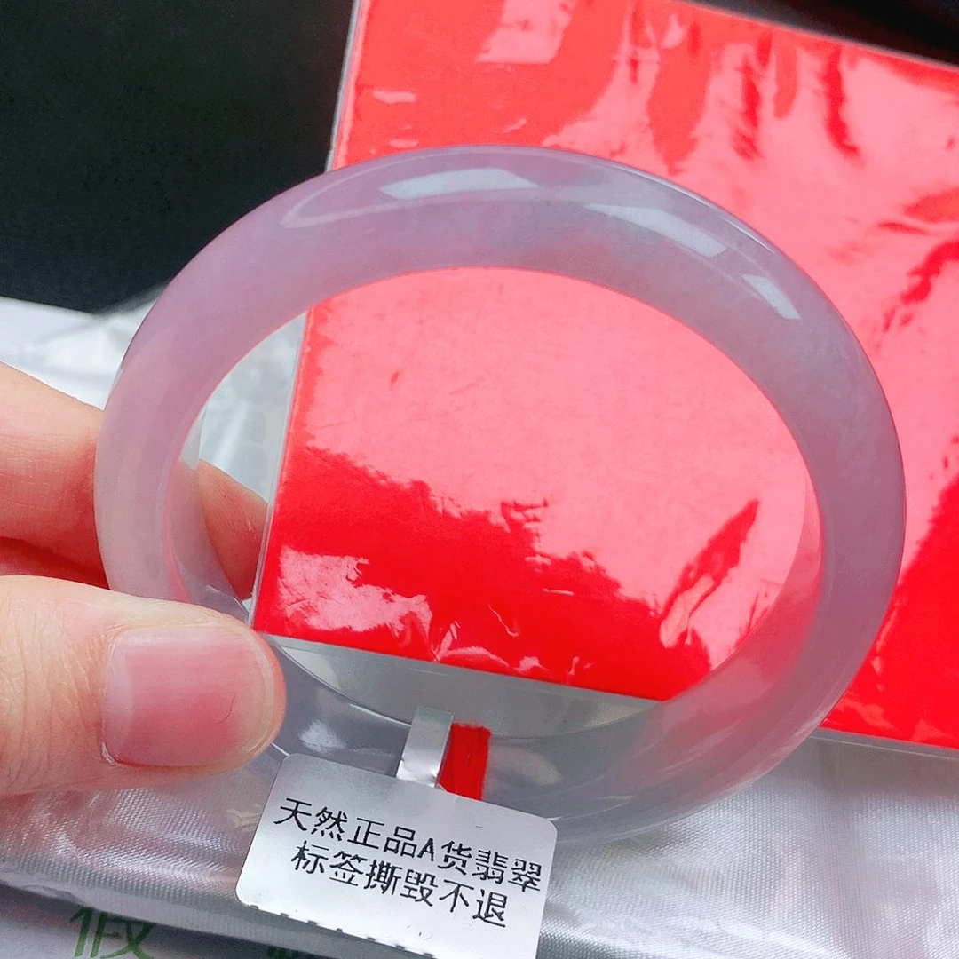 翡翠未镶嵌手镯缅甸天然a货翡翠手镯