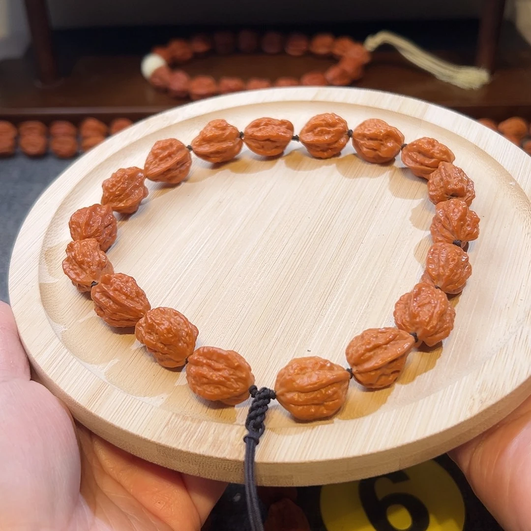 文玩核桃手串小金蟾