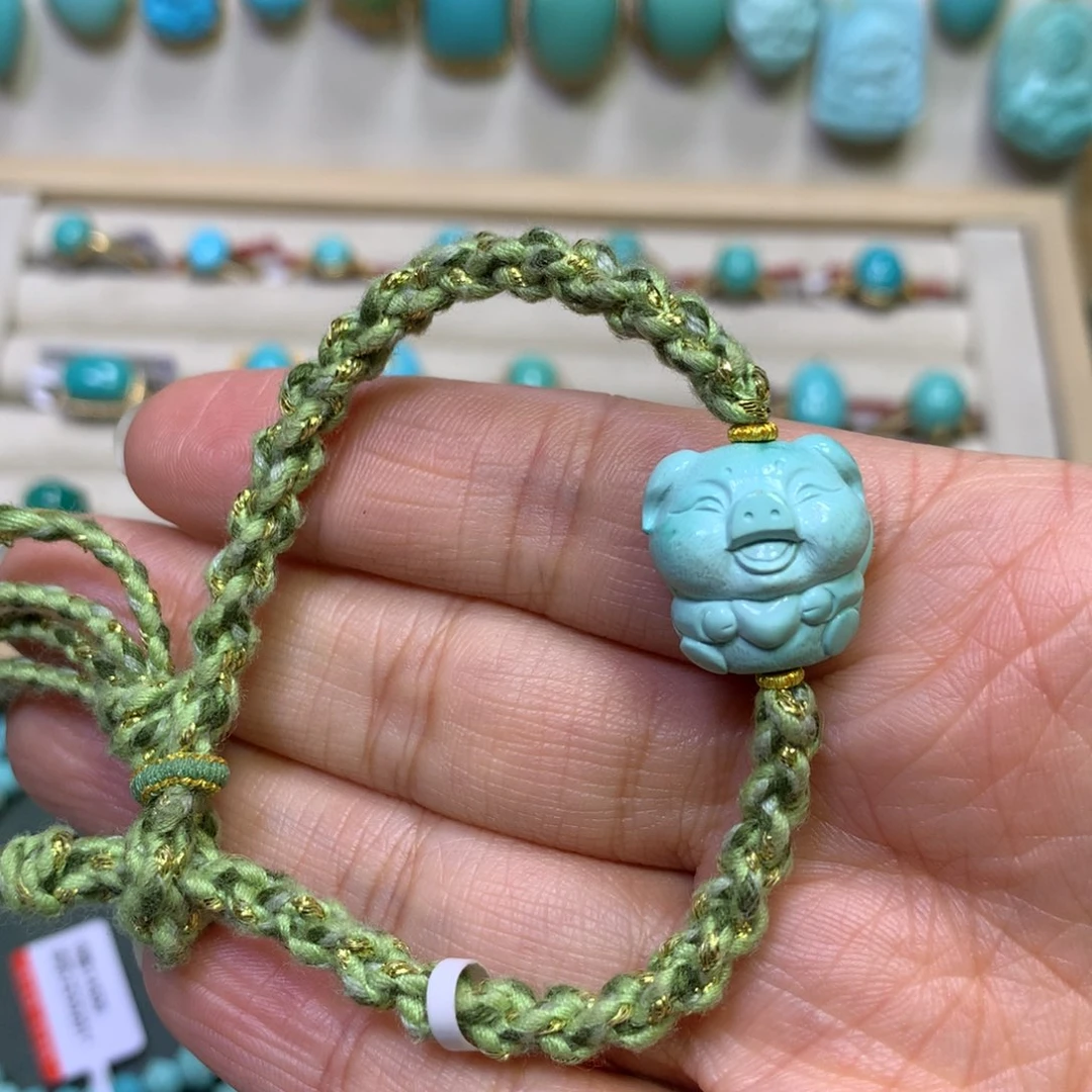 绿松石手串未镶嵌