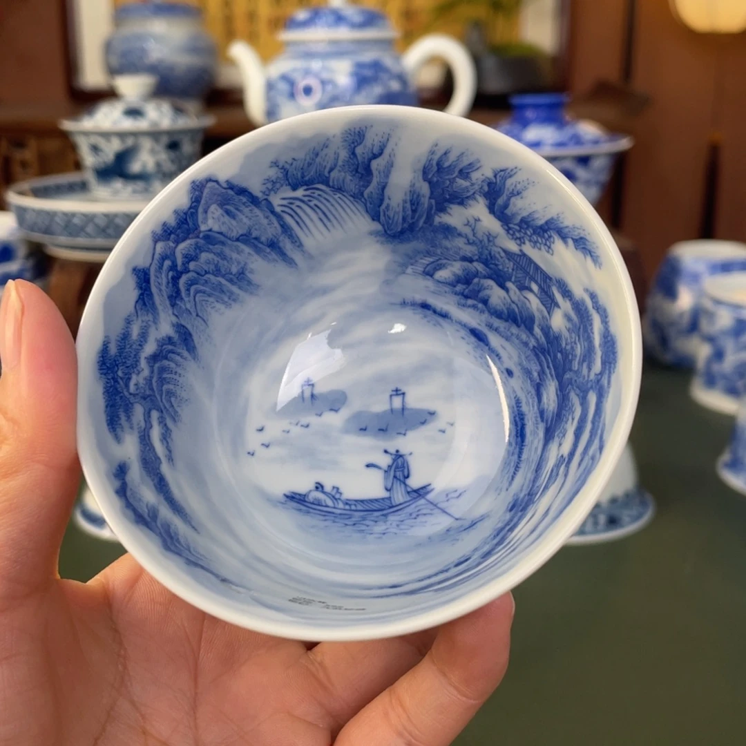 杯景德镇陶瓷手工手绘