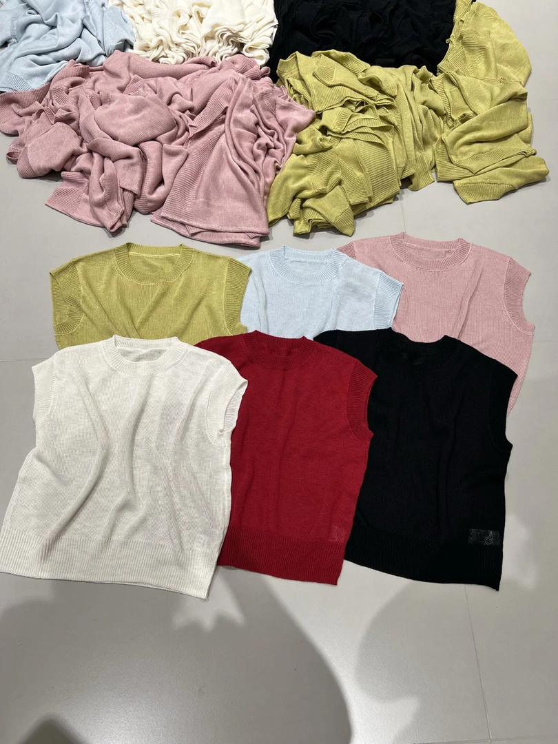 WYFS自留包肩气质针织衫