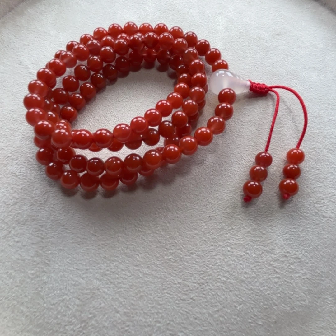 南红玛瑙7➕多圈未镶嵌