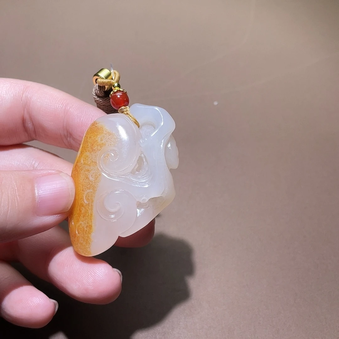 和田玉挂件未镶嵌Z6 