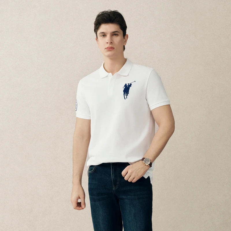 POLOWALK2025夏季新品男式短袖POLO衫