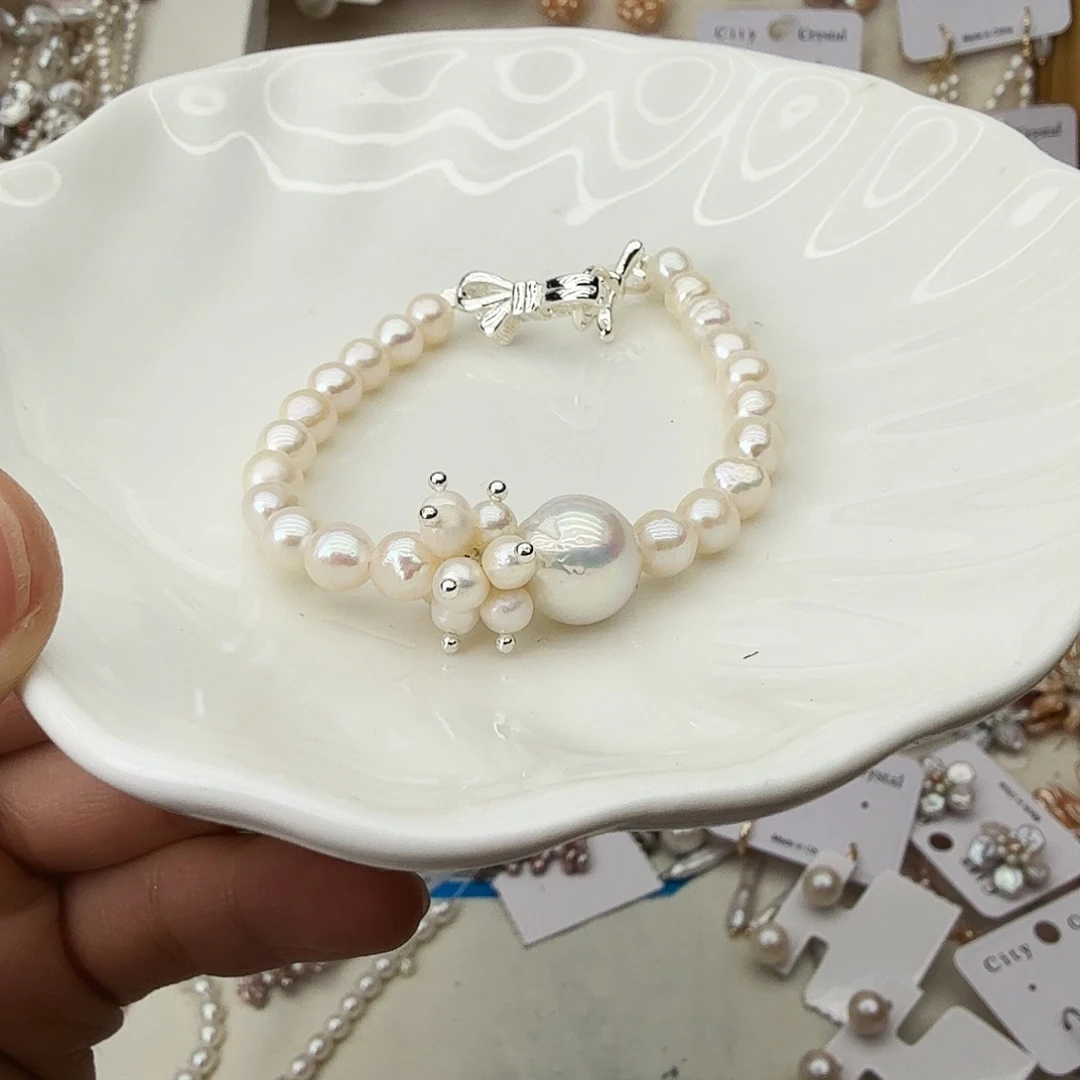 淡水珍珠未镶嵌颈饰