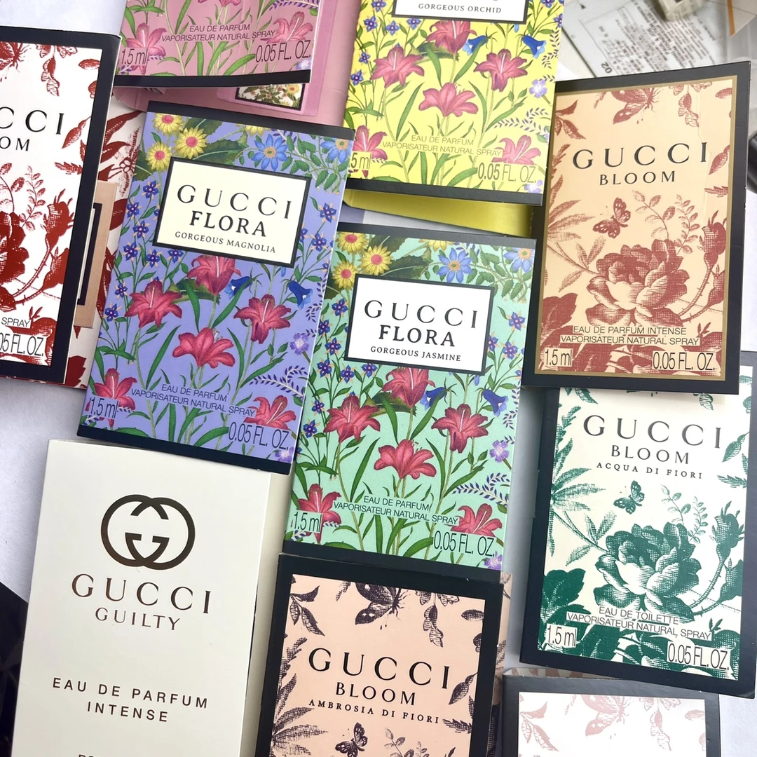 GUCCI/古驰香水1.5ml男女试管香花悦绮梦茉莉栀子罪爱大牌正品