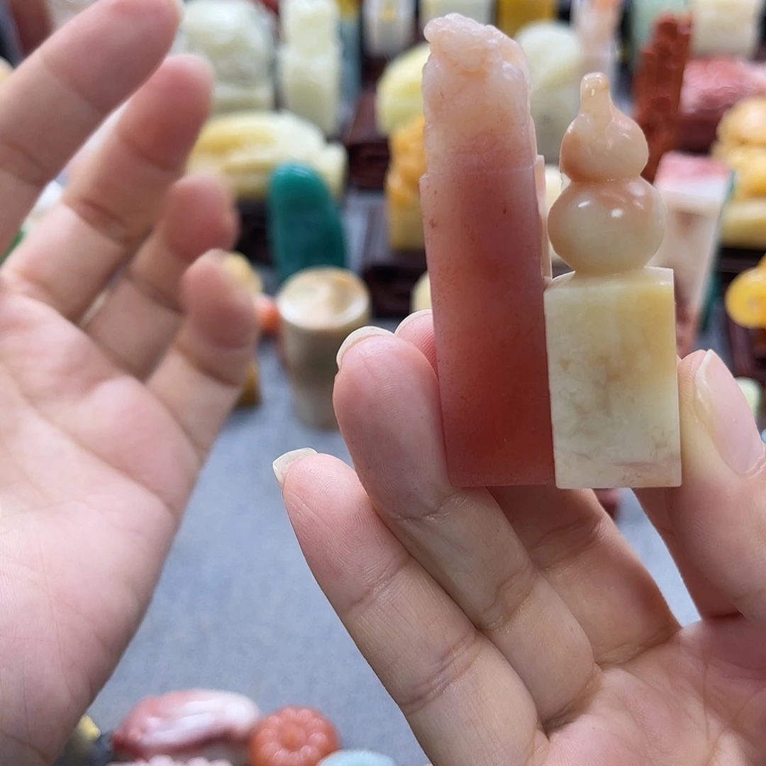 寿山石印石浪***姐4237包邮包刻