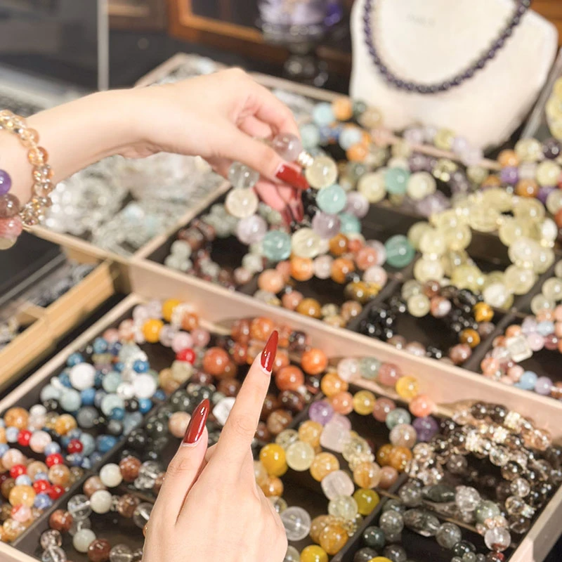 【综合过款链接】天然水晶手串小众原创设计款【手围均码14cm-17cm】