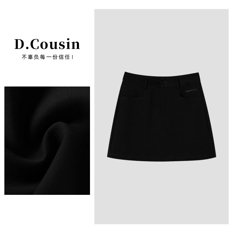 D.cousin 高品质裤群女2025 新款韩版百搭  3072