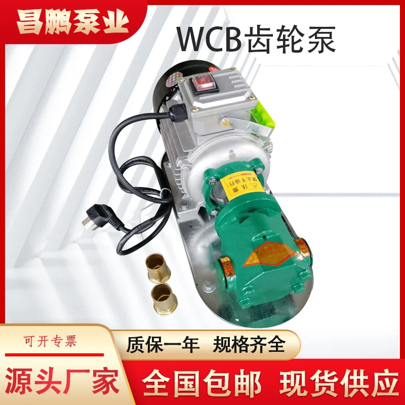 微型便携式防爆齿轮泵柴油卸车泵机油循环供油泵手提转子泵
