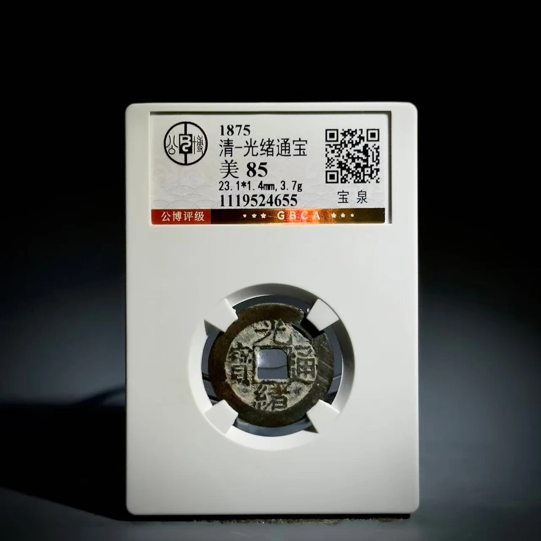 045 清 光绪通宝 宝泉 4655