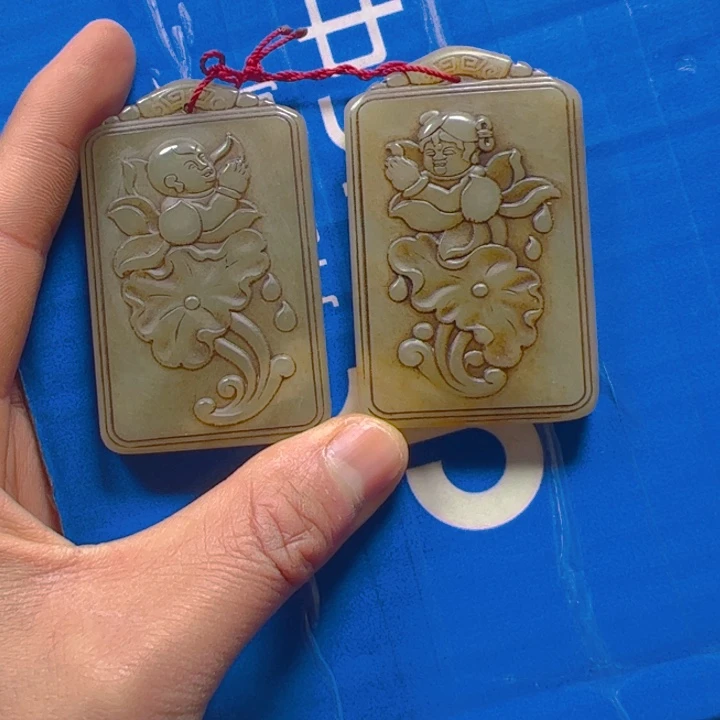 和田玉挂件未镶嵌