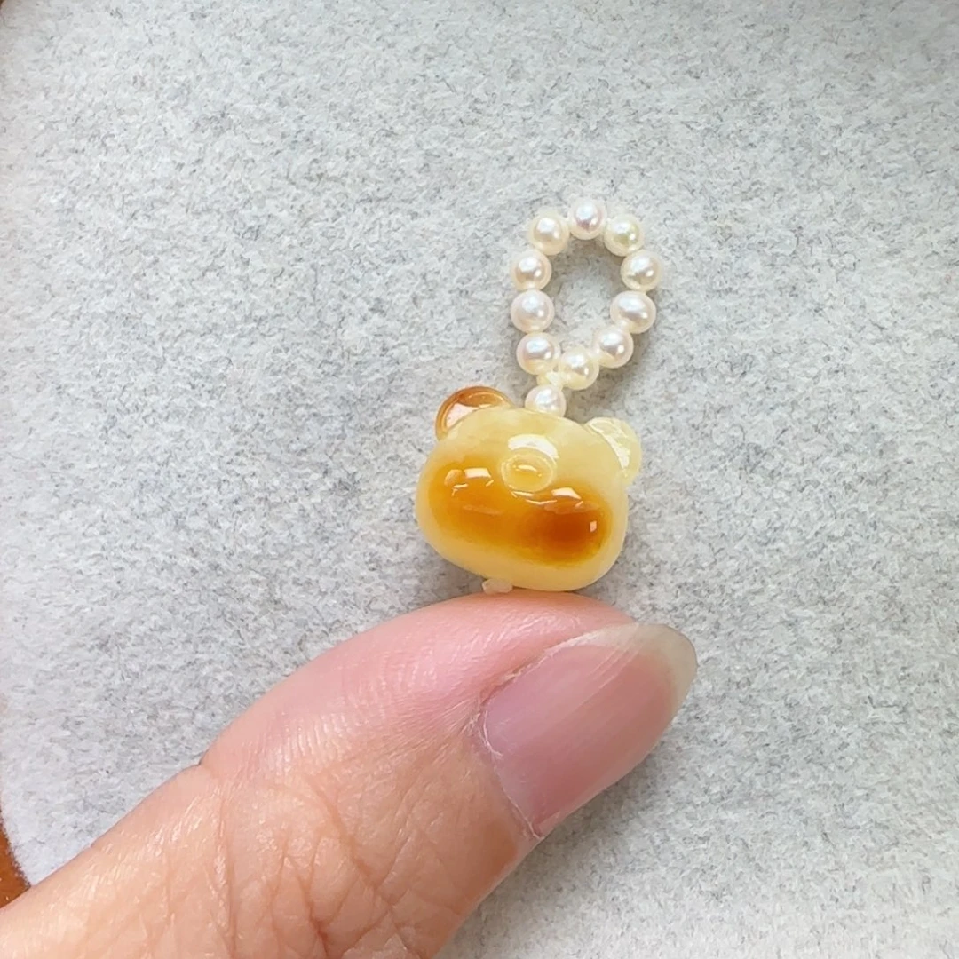 琥珀未镶嵌珠宝奇石定制