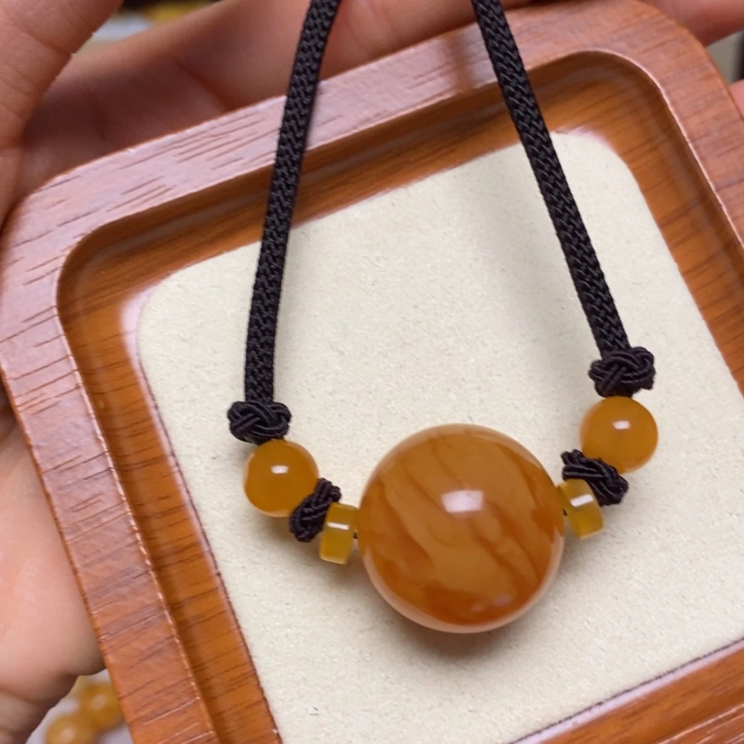 【闪购商品】未镶嵌颈饰蜜蜡项链