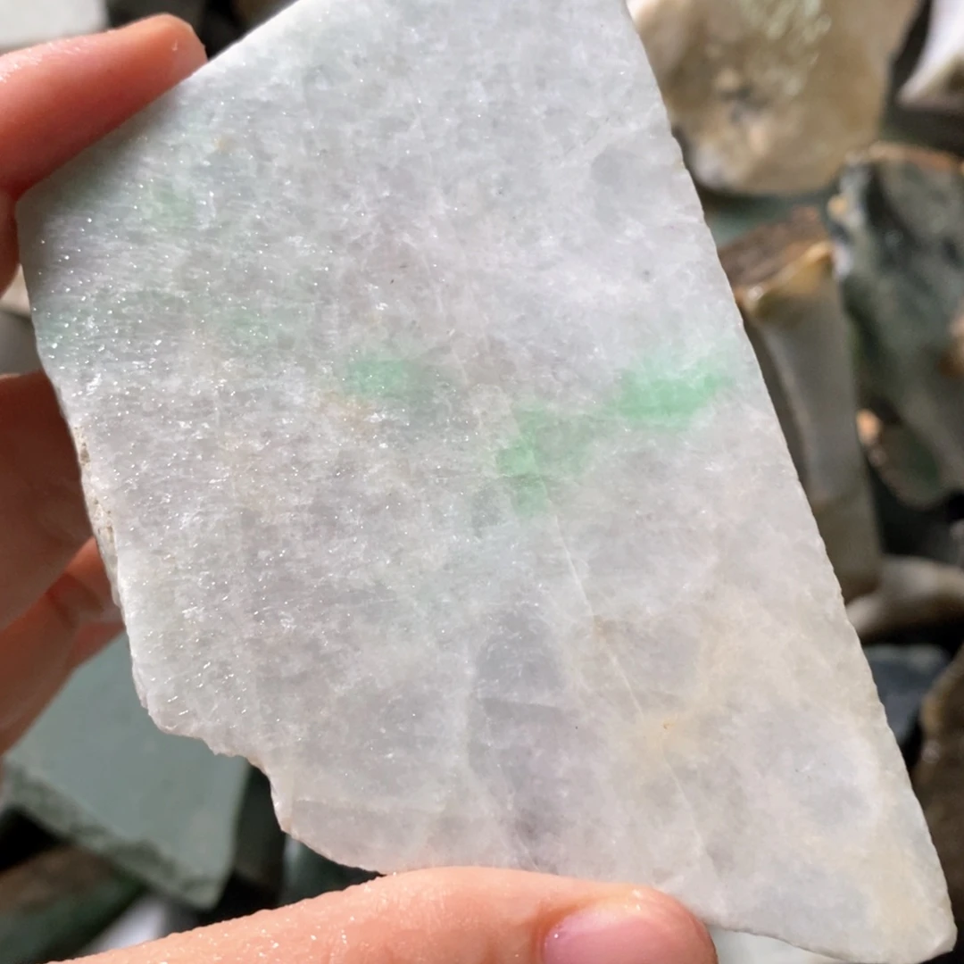 颈饰未镶嵌翡翠天然翡翠