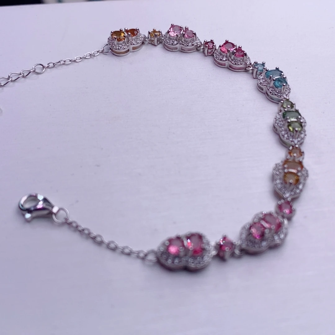 未镶嵌手链碧玺碧玺A手链