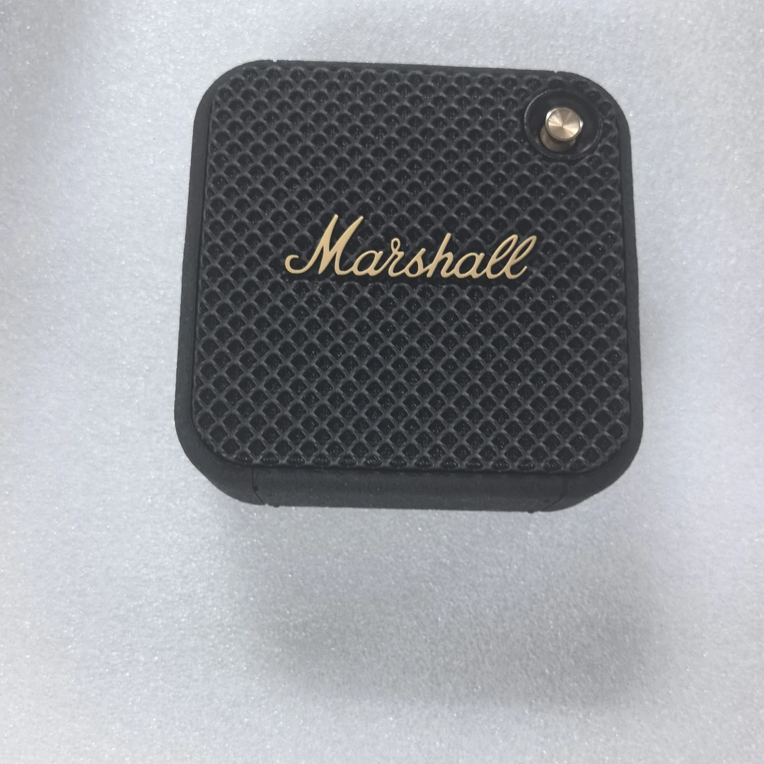 99新 MARSHALL 马歇尔WILLEN 黑色带收纳包蓝牙音响283号
