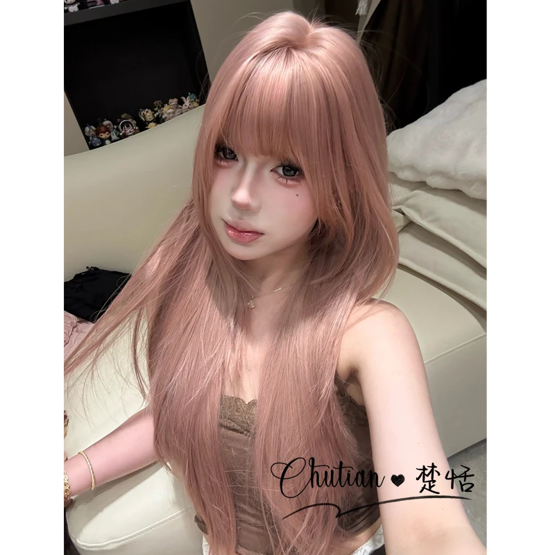 KuKu公主-【免发网精修·长款美乐蒂】高层次齐刘海自然直发