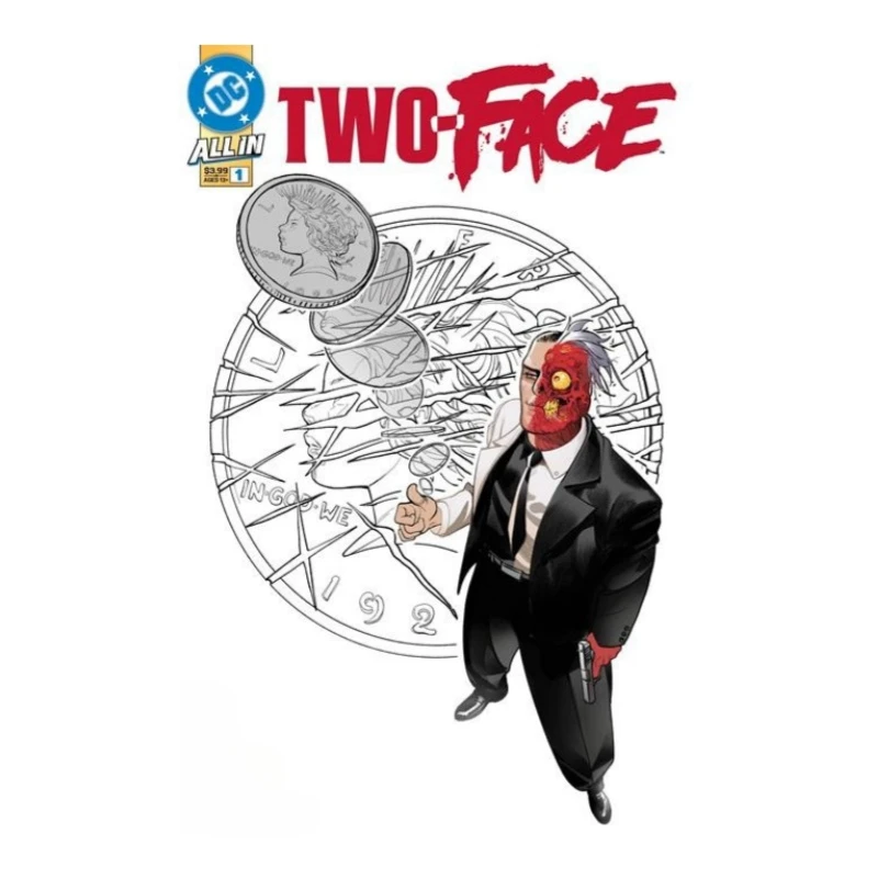 原版美漫-双面人第1期TWO-FACE #1 (OF 6) CVR A BALDEMAR RIVAS