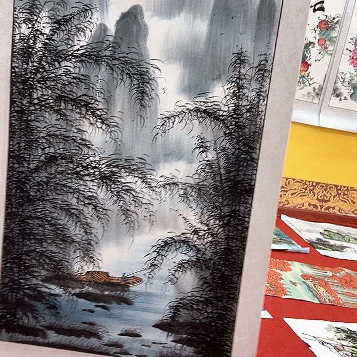 横款国画作品欣赏一下