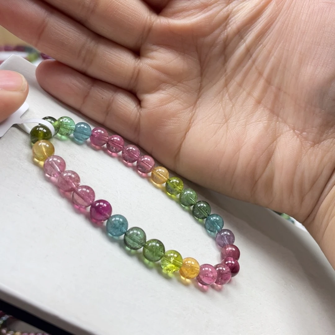 碧玺手串未镶嵌6.5mmmmmmmmmmmmmmmmmm