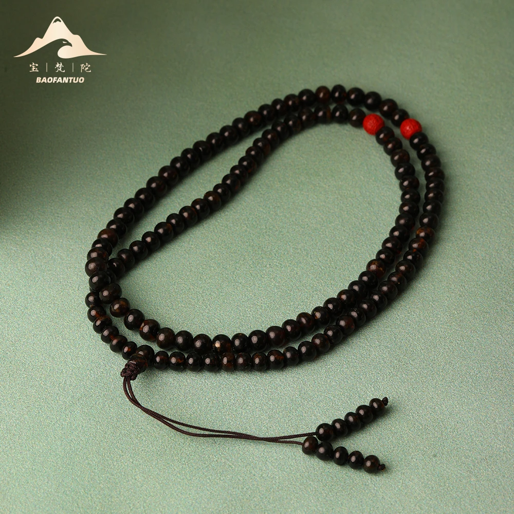 琥珀108项链【扣肉推荐】7361