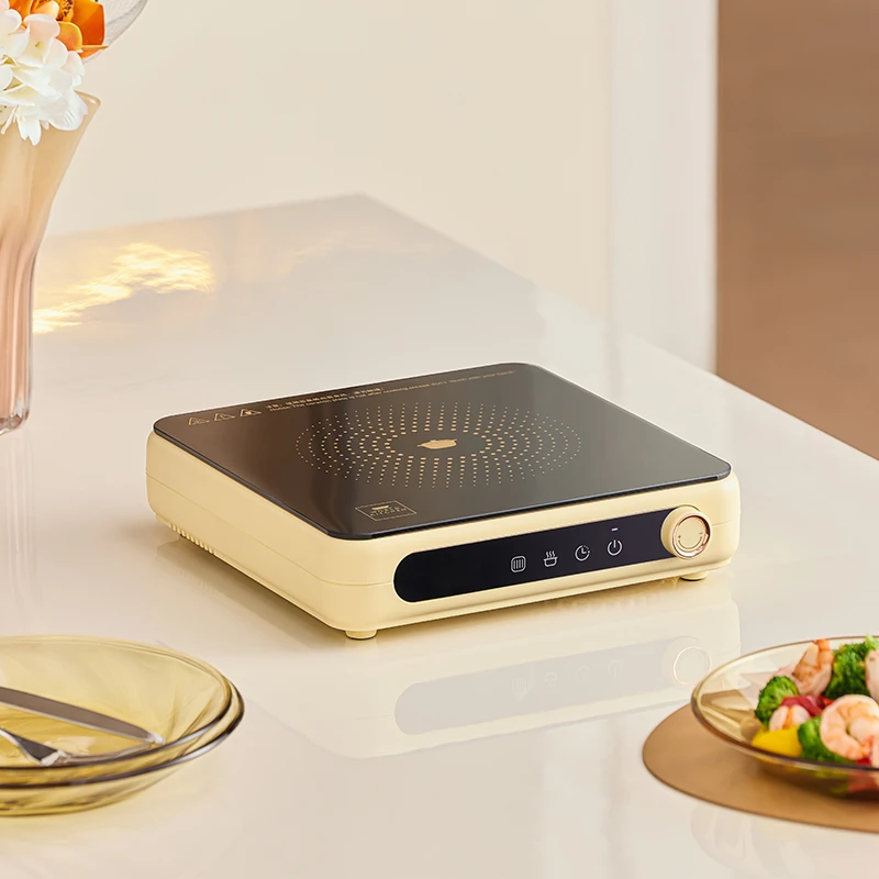 WORLDKITCHEN晶韵电陶炉 家用多功能炒菜 触控蒸煮超薄轻奢小型