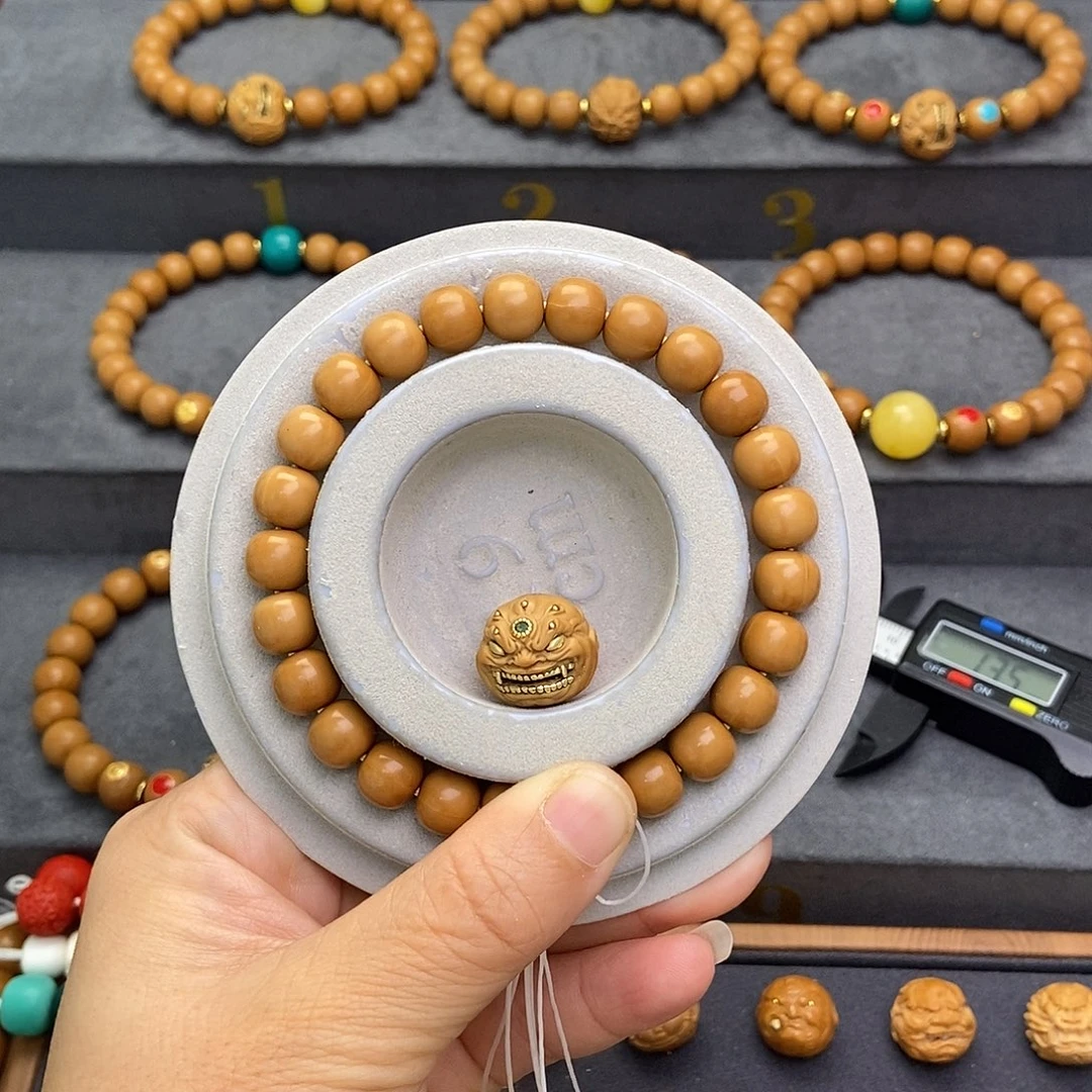 猴头核桃手串飞****-猴头核桃手串六目