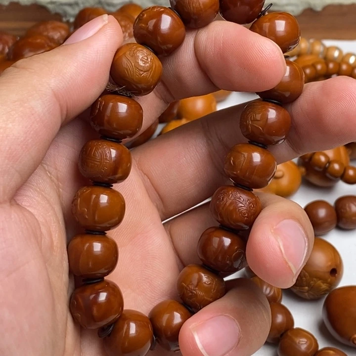 用***3手串/手链橄榄核八仙