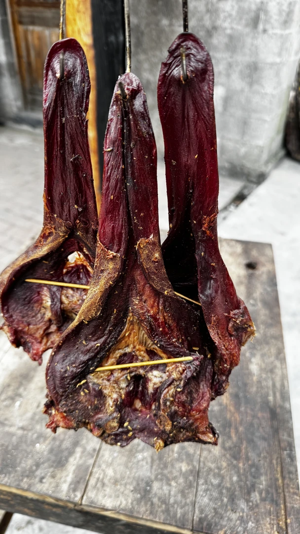 【向夫人】湘西腊猪舌 柴火烟熏 传统腊猪舌头（花椒胡椒）