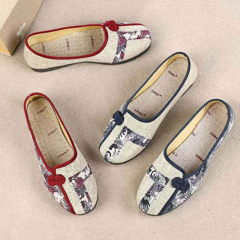 春夏老北京布鞋女轻便舒适防滑中老年妈妈鞋鞋子女款爆款2025新款