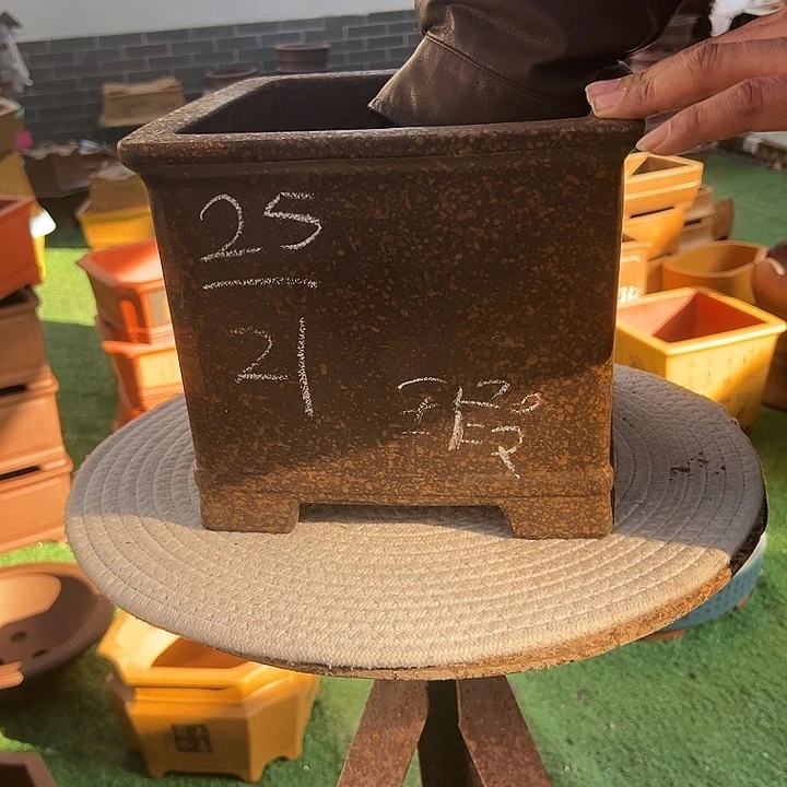 紫砂面**工紫砂花盆