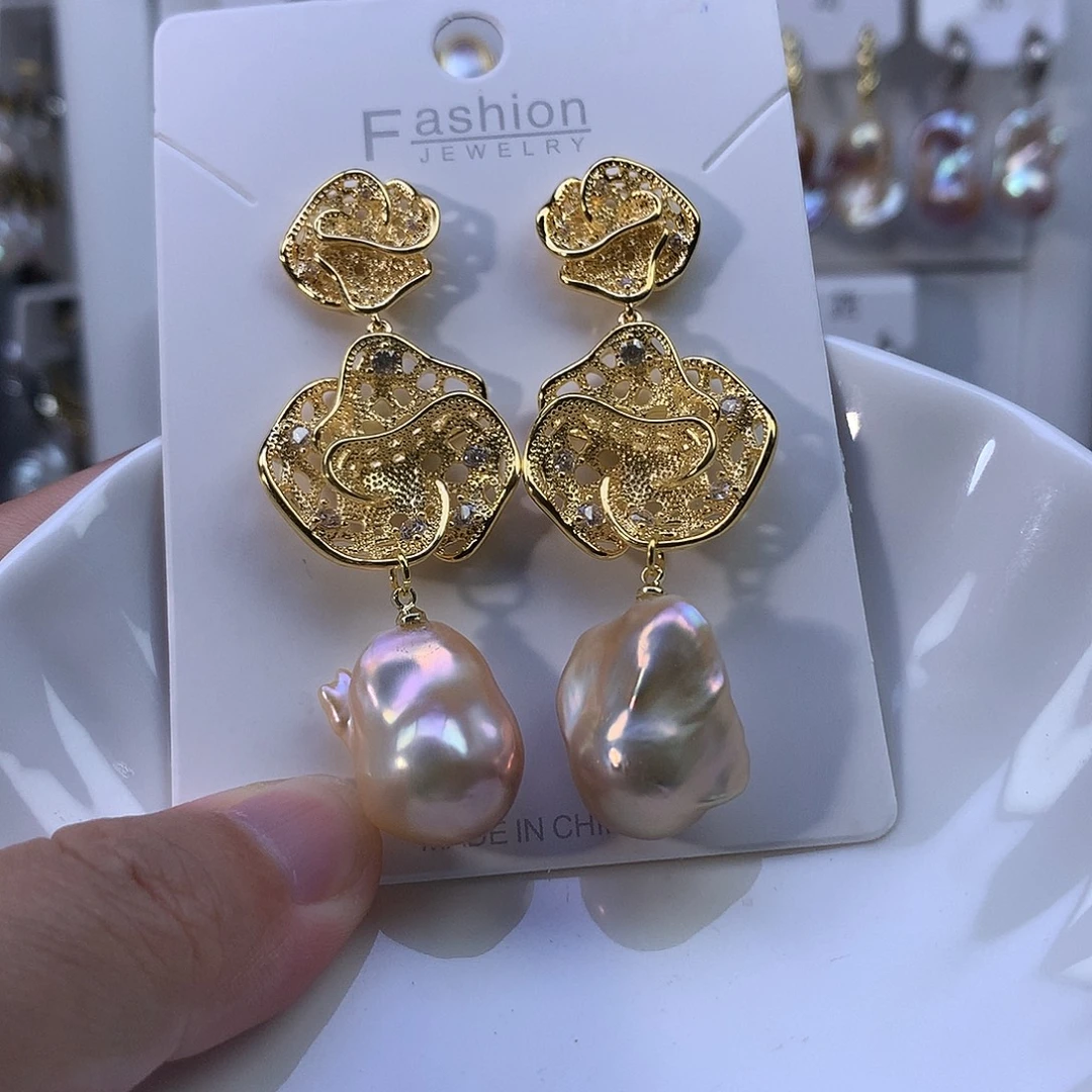 非金属合金特价耳饰4371