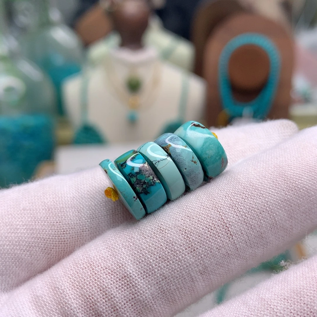 绿松石未镶嵌配饰