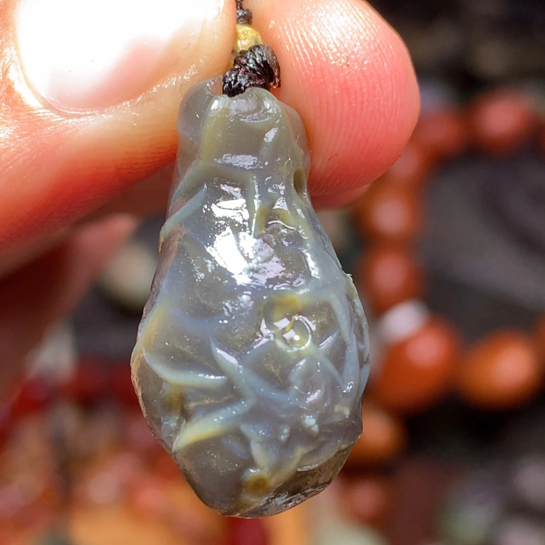 未镶嵌玛瑙/玉髓珠宝半成品