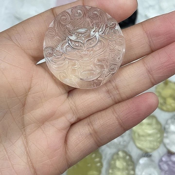 紫晶配件吊坠银S925镶嵌