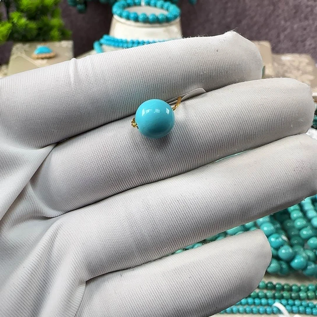 绿松石未镶嵌8mm+