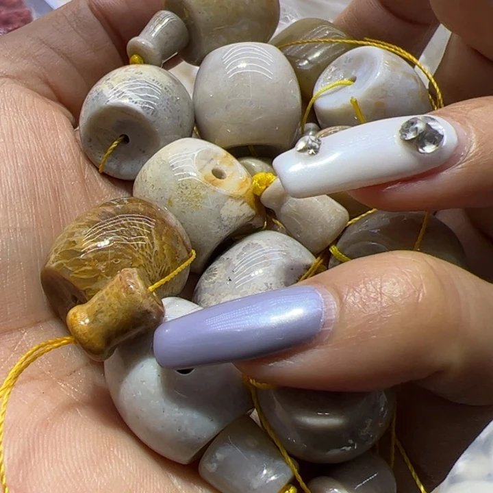 核桃手串/手链姑娘玉藏三通