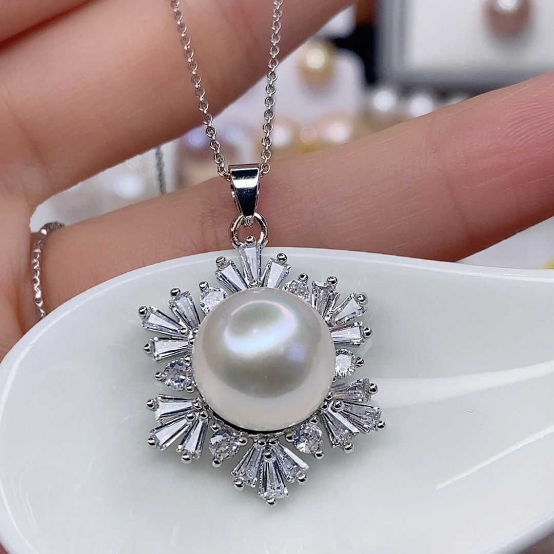 淡水珍珠合金颈饰F