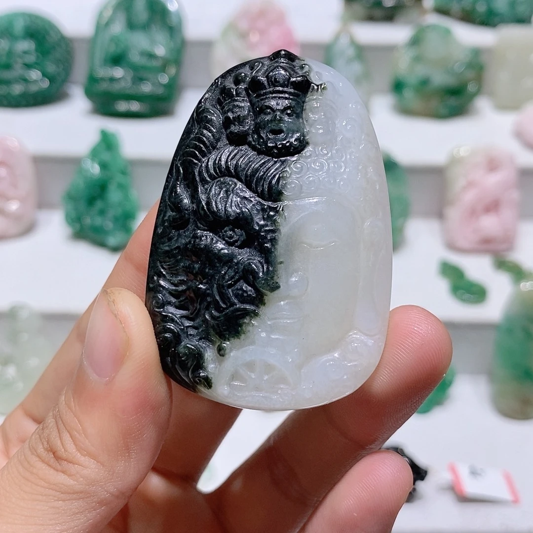 独山玉未镶嵌吊坠
