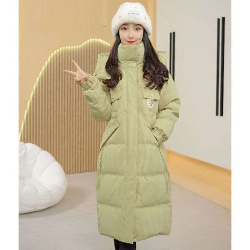2025新款薄款外套女款韩版羽绒服断码多巴胺淡人穿搭修身型中长款