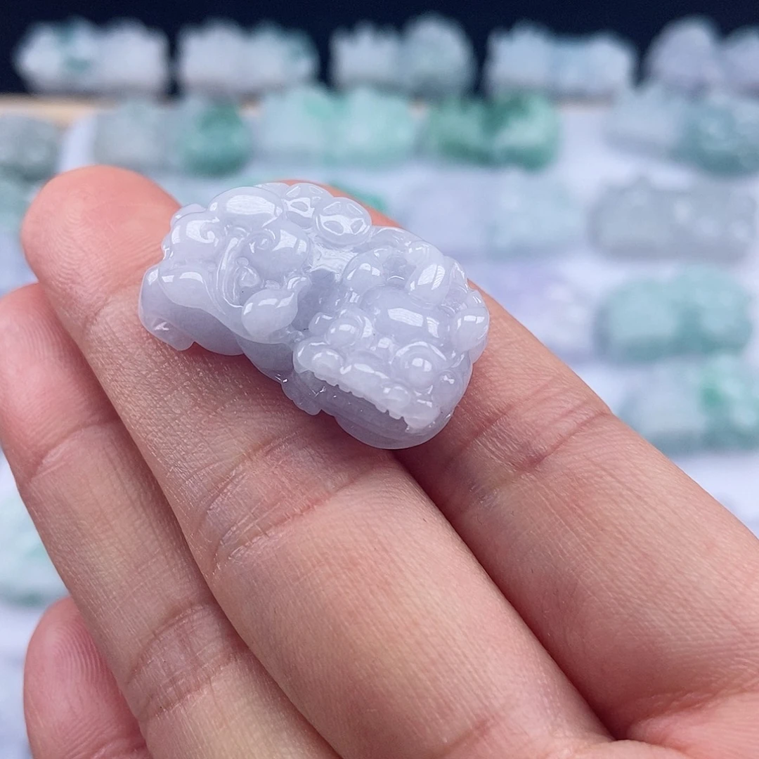 翡翠颈饰未镶嵌@*姐翡翠貔貅