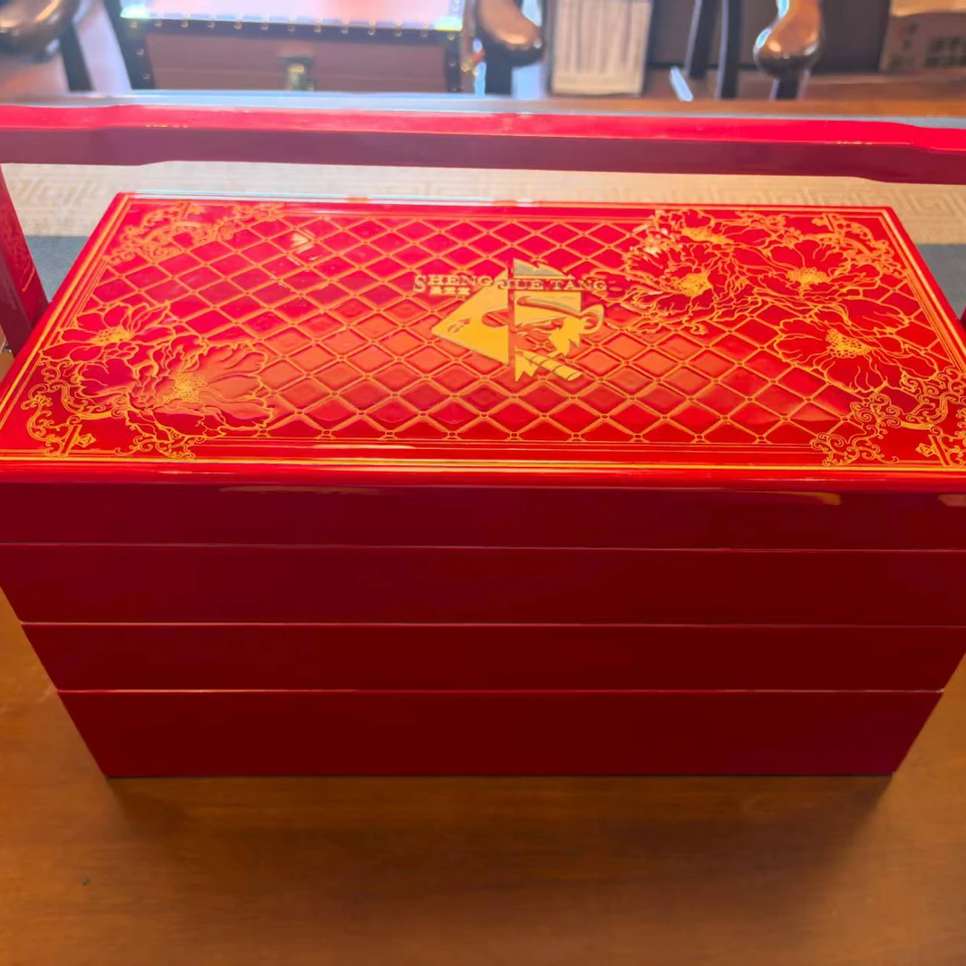圣爵堂中式雪茄礼盒多层雪茄便携手提箱