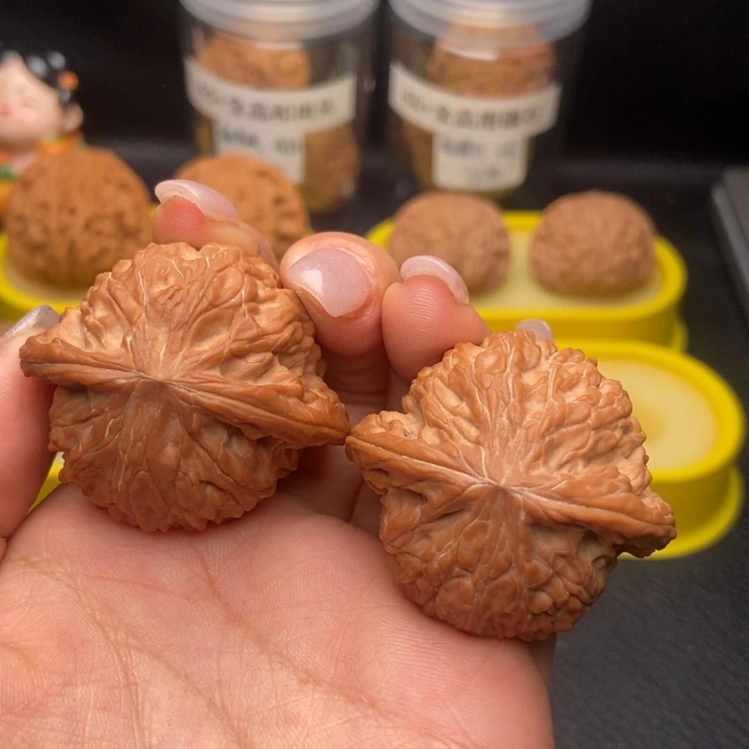 文玩核桃把件全品40磨盘
