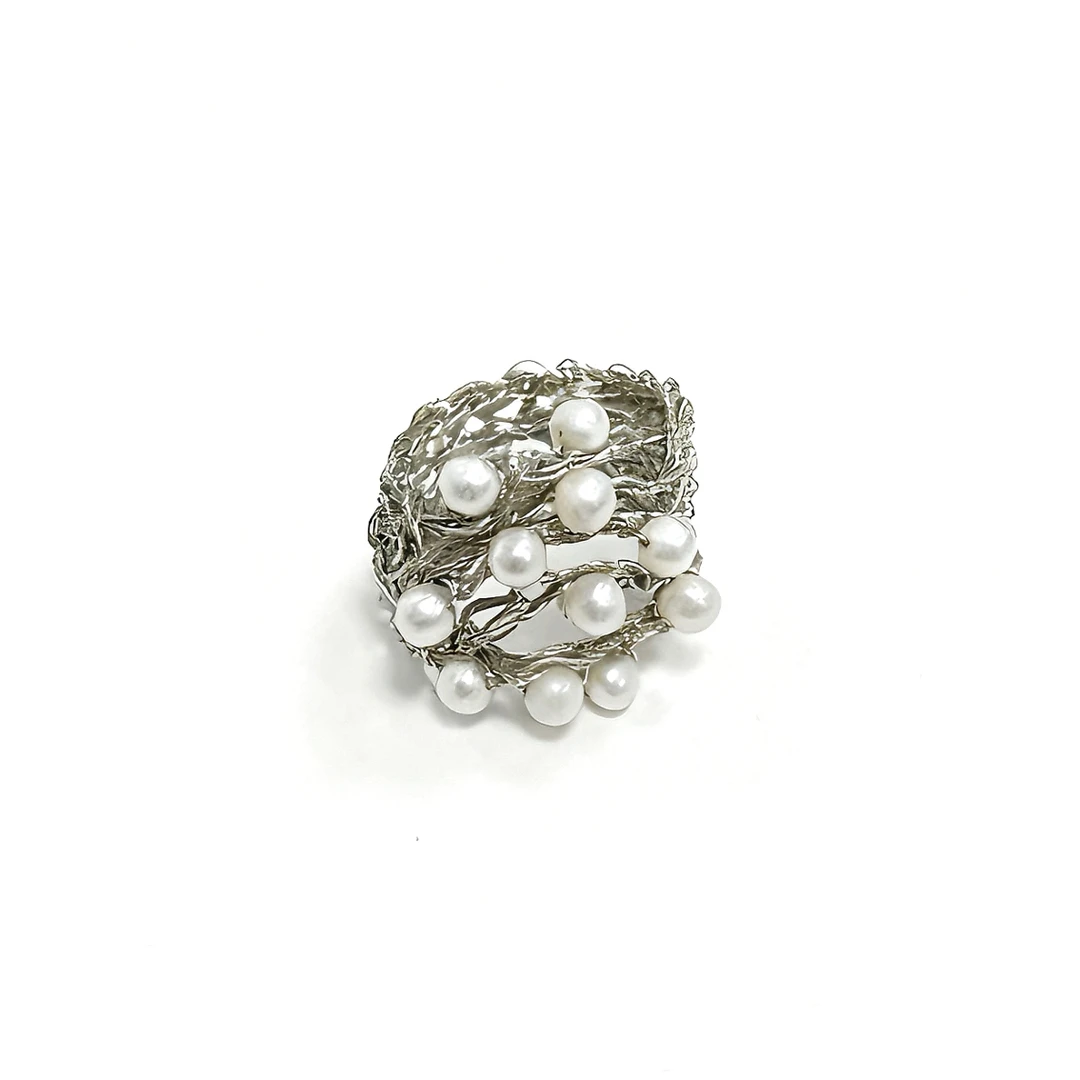 合金戒指 菠萝中古【欧洲进口】Vasso Galati戒指YT1133