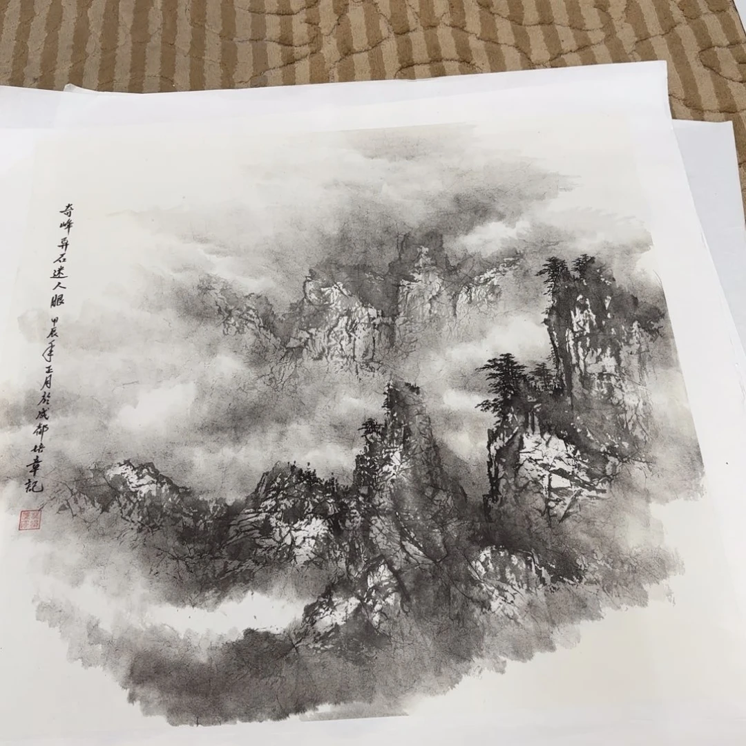 国画！花鸟画等作品被收入国内外