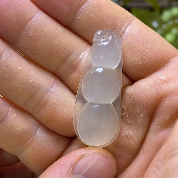 岫玉未镶嵌岫玉颈饰