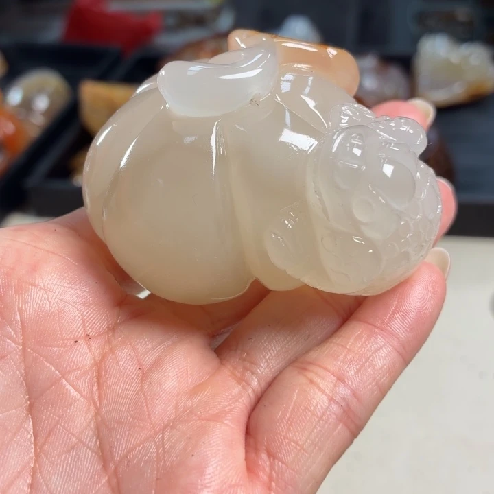 玛瑙/玉髓未镶嵌吊坠(不含链)