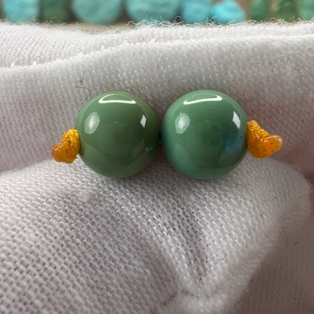 未镶嵌绿松石配饰7.3mm